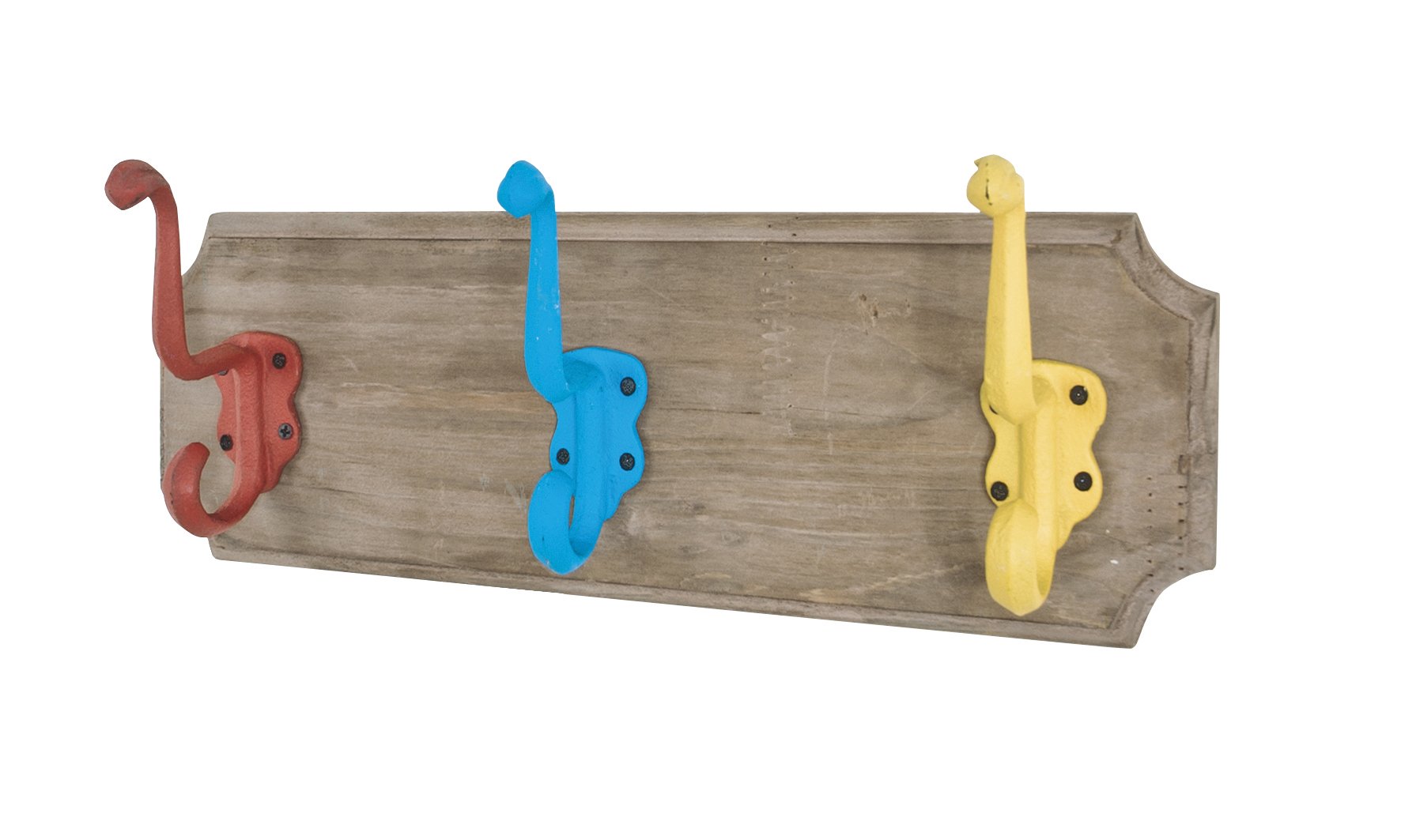 HAKU Wardrobe Colourful, Vintage, Solid Wood, Metal - Dim.: W 35 cm X H 8 cm X D 13 cm, Style: Industrial