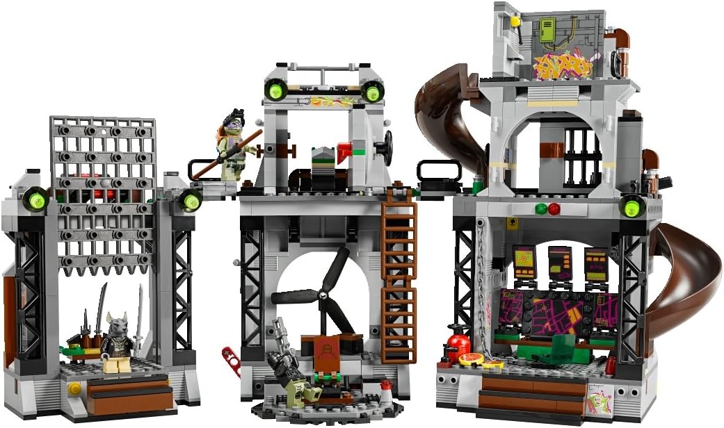 lego tmnt lair