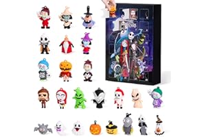 OFRYH Halloween Advent Calendar 2025,Advent Calendar,with 24 Collectible for Kids Adult Teens,Halloween Countdown Calendar