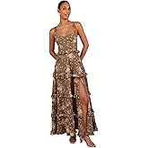 Petal & Pup Womens Lillee Tiered Maxi Dress