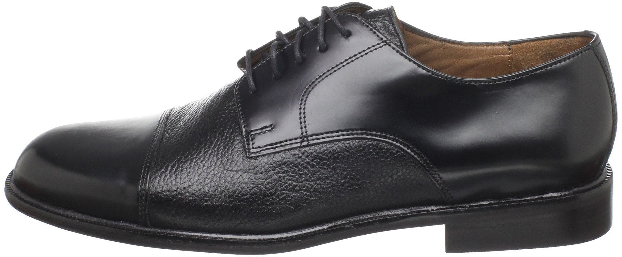 Bostonian Men’s Round Toe Leather Dress Shoes Black 10.5M Oxford 22461 Bostonian Mens Dennison Dress Lace Up | Desertcart Bermuda main image 3