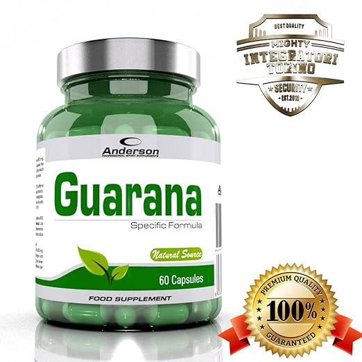 title=Integratore Anderson Guarana (60 cps) Formulazione Forte- Eccitante-