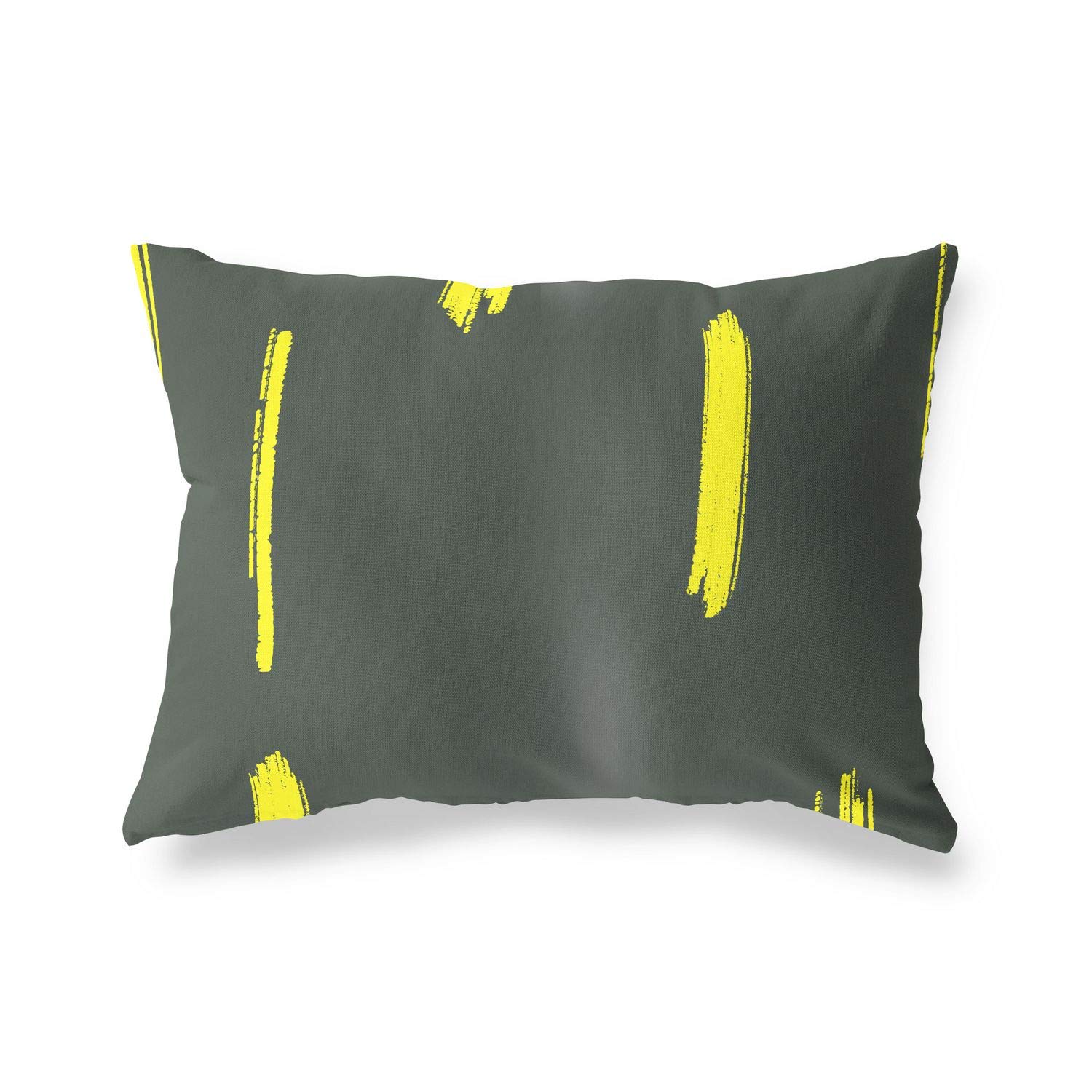 BonaMaison Decorative Cushion Cover, Neon Yellow-Fume Throw Pillow Covers, Home Decorative Pillowcases for Livingroom, Sofa, Bedroom, Size: 45X60 Cm - Designed and Manufactured in Turkey