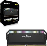 Corsair DOMINATOR PLATINUM RGB DDR5 32GB 5200MHz C40 White Intel Desktop Memory view 7