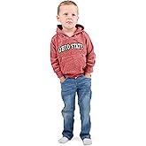 Little King NCAA Toddler Boys and Girls Knobby Hoodie Sweatshirt with Tackle Twill Letters-Sizes 2T 3T 4T 5T