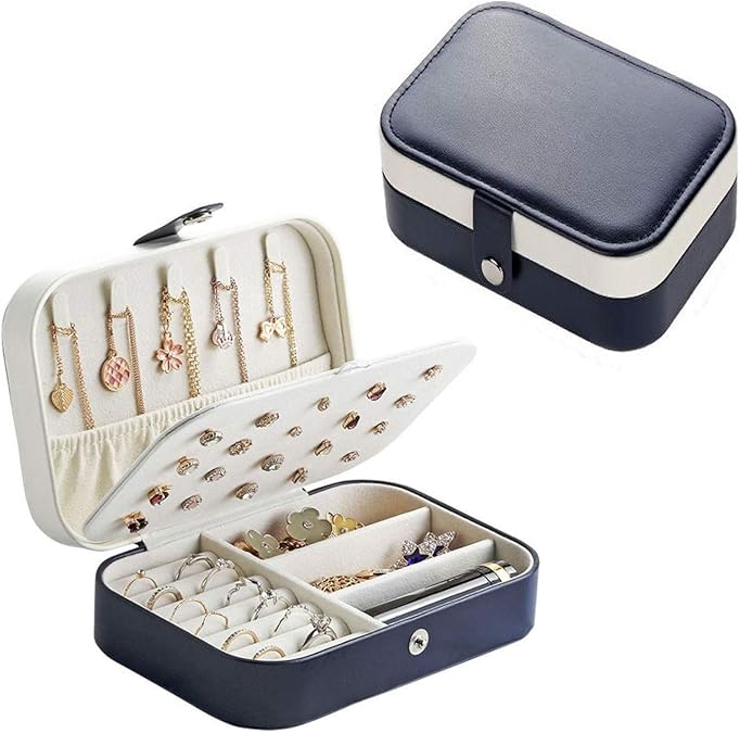 Wilany Jewellery Storage Box Portable LargeCapacity Jewellery Box