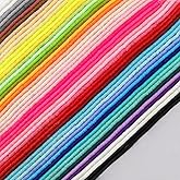 19000pcs 50 Strands Clay Bead Bracelet Kit, 6mm Flat Round Polymer Clay Beads Spacer Heishi Beads for Jewelry Making Earring Necklace