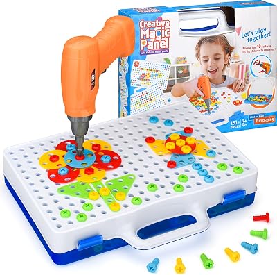 SHAWE 3D Take Apart Toy for Boys Girls Gift Creative Construction Puzzle Kit