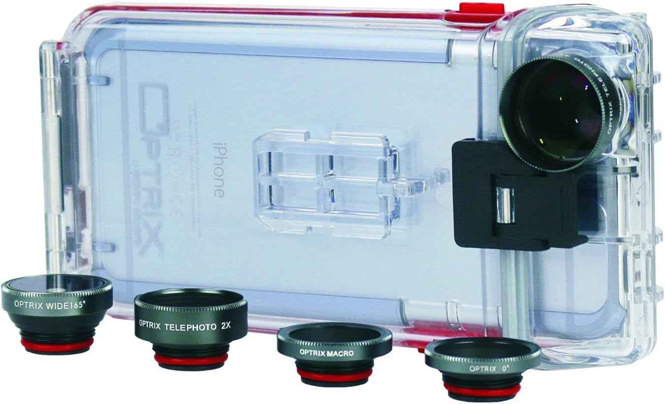 Optrix by Body Glove Waterproof Action Camera Case for iPhone 6/6s - Pro