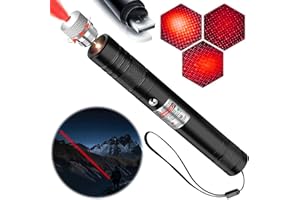 XIMIBI Laser Pointer High Power, Red Laser Pointer Indicator Light, Long Range Laser Pointer for Hiking, USB Charge