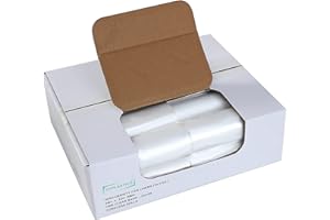 TYPLASTICS Trash Can Liners - Wholesale 1000 Count High Density Garbage Bags on Perforated Roll 10-15 Gallon 24" x 33"