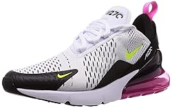 NIKE Men's Low-Top Sneaker, Multicolour White Volt