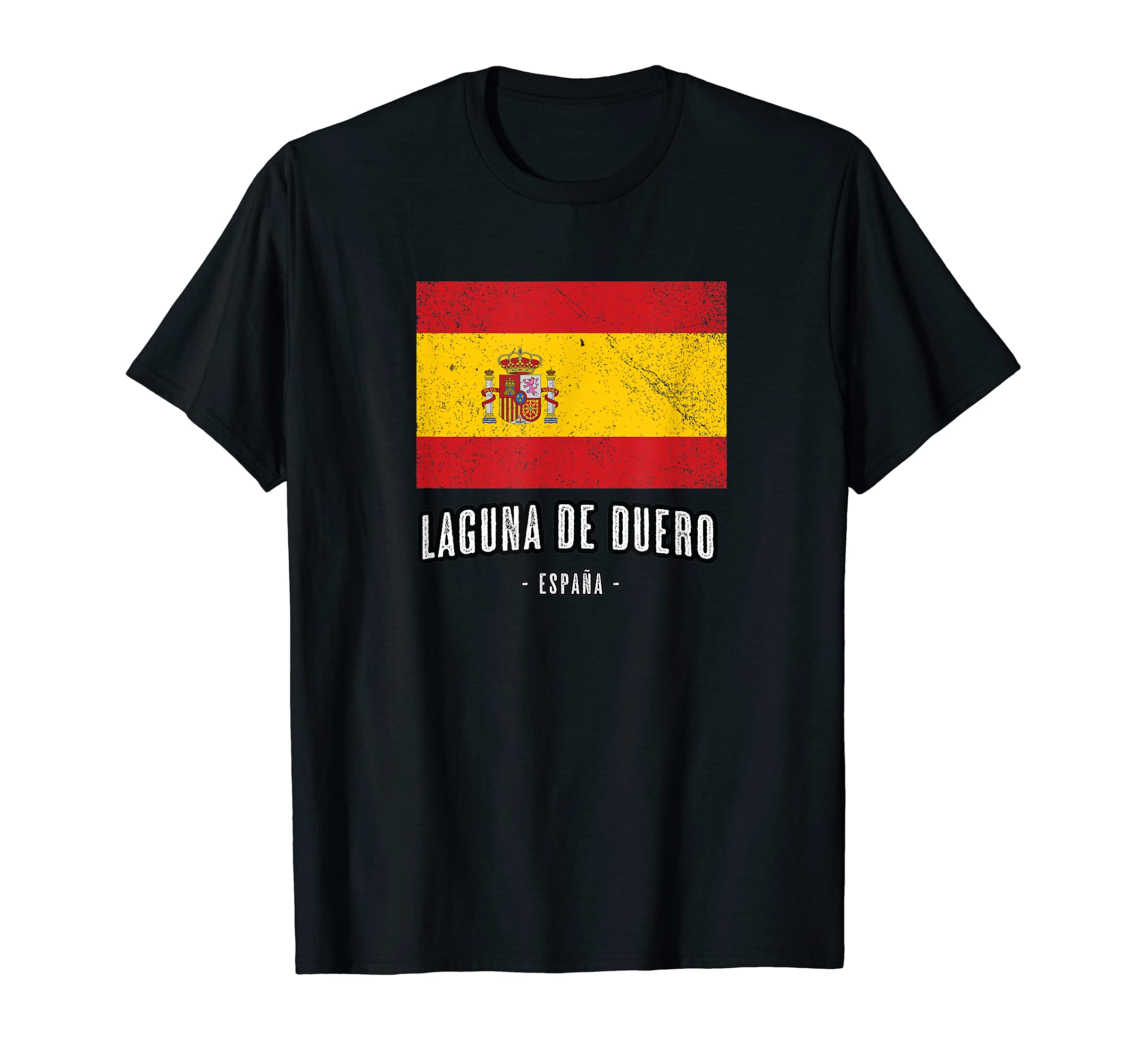 Laguna de Duero Spain | ES Flag, City - Bandera Ropa - T-Shirt