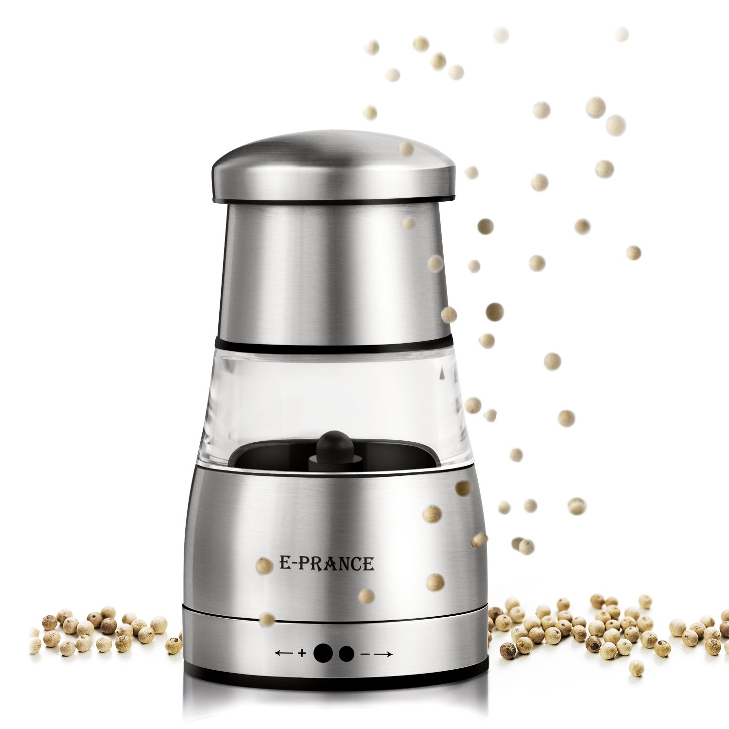 E PRANCE Moledor de sal y pimienta molinillo manual de sal y