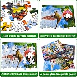HUADADA Birds and Flowers Jigsaw Puzzle 1000 Pieces Landscape Nature view 2