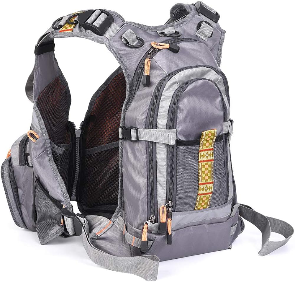 Fishing Vest Life Jacket Backpack MultiFunction Life