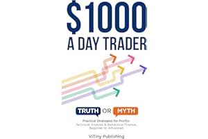 $1000 a Day Trader: Truth or Myth? Practical Strategies for Profits: Technical Analysis & Behavioral Finance, Beginner to Adv