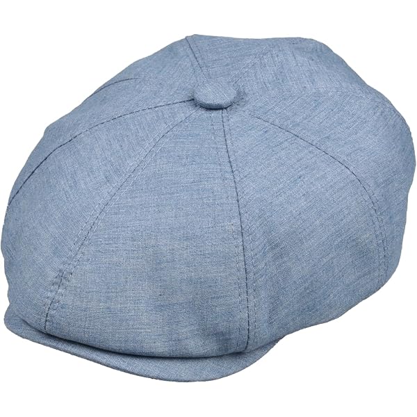 Sterkowski Model Shelby | 100% Linen Newsboy Cap for Men and Women