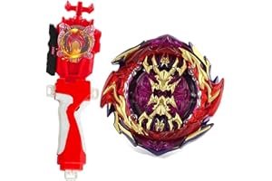 SUPERBLADE Blade Toy Set Battling Game Toys Sparking Launcher Grip Bey Battling Top Burst B-157 Booster Bigbang Genesis.0.Ym Left and Right Launcher Play Blades Game Toy Set Gifts for Boys Age 4-8-12+