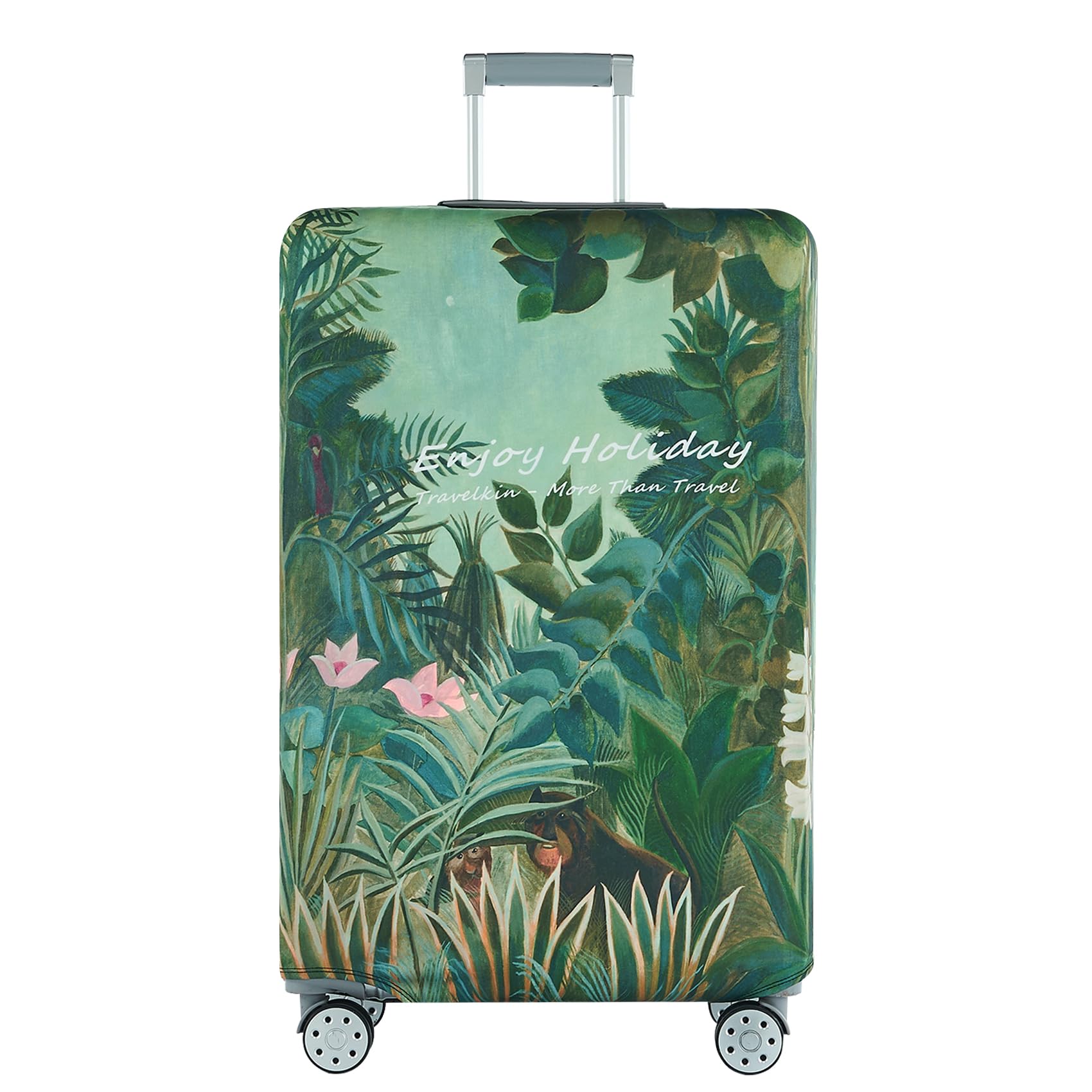 Photo 1 of (USED/FAIR) (BAGGED) TRAVELKIN more than travel Luggage Covers For Suitcase Tsa Approved,Suitcase Cover Protector Fit 18-32 Inch Luggage