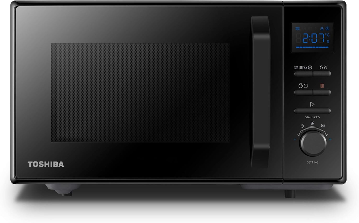 Toshiba 950w 25L Microwave Oven with Upgraded Easy Clean Enamel Cavity, Position Memory Turntable