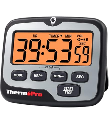 KitchenAid Single Event Digital Timer, 2.5 inches, Black : Amazon