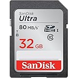 SanDisk Ultra 32GB Class 10 SDHC UHS-I Memory Card up to 80MB/s (SDSDUNC-032G-GN6IN)