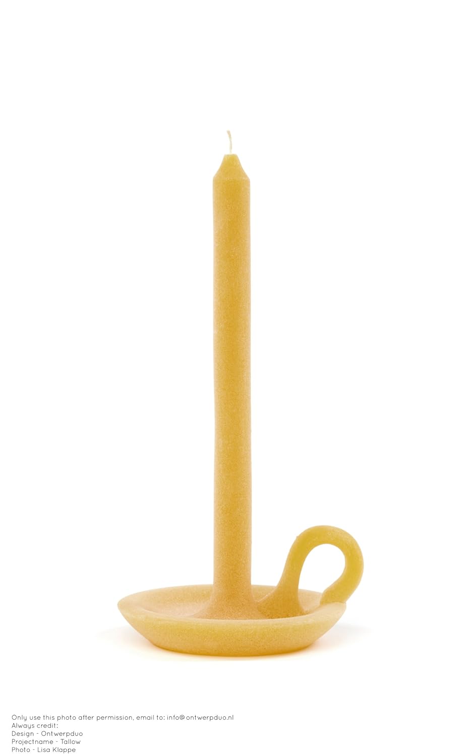 Candle Stick (yellow ochre) Amazon.co.uk Kitchen & Home