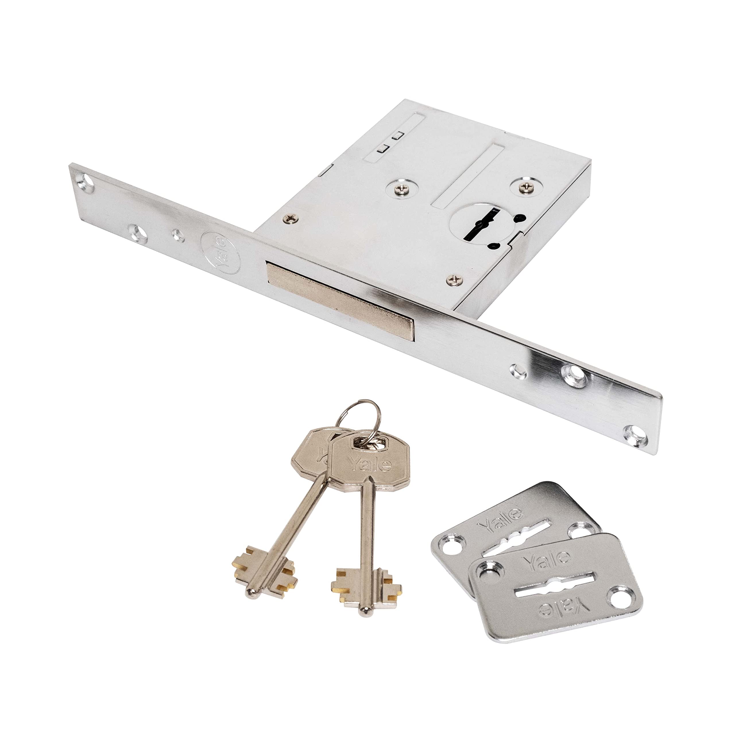 ASSA ABLOY CORNI Electric apply lock NF5011/1GR Multiple Fixed cylinder horns Grey