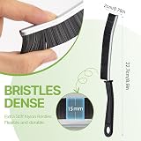 SUOXU Crevice Cleaning Brush 3-Piece Set for Gaps Tiles Toilet Kitchen view 2