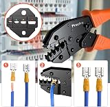Preciva Crimping Tool with 2 Replaceable Heads AWG 20-10 Hardened Alloy view 4