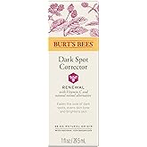 Burt's Bees Renewal Dark Spot Corrector With Natural Retinol Alternative and Vitamin C, Reduces Appearance of Dark Spots and Uneven Skin Tone, 98.6 Percent Natural Origin Skin Care, 1 fl. oz. Bottle