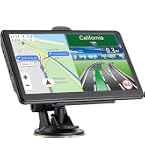 2025 GPS Navigator For Car - 7" Touch Screen, 256-16GB, Lifetime Maps, Voice Guidance, Speed & Red Light Alerts