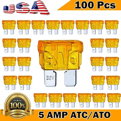 5/7.5/10/20/25/30A DC32V Manual Reset Fuse Adapter ATC Circuit Breaker Blade Fuse for Car Truck Boat Marine - 34