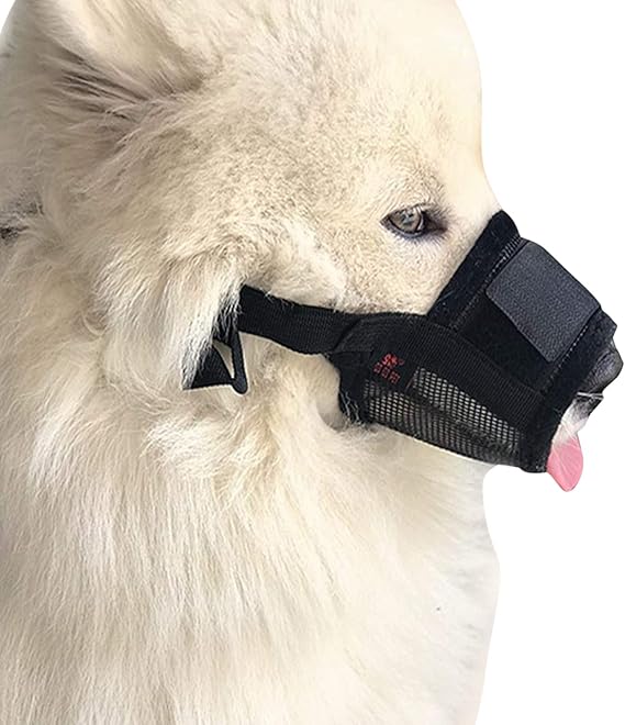 Boodtag Hund Maulkorb Einstellbar Maulschlaufe Haustier Beißkörbe zum