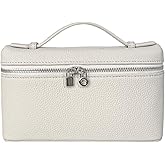 Eiyye Mini Purse Crossbody Bag for Women Genuine Leather Small Handbag with Top Handle Cream Purse for Daily Travel and Evening Outfits