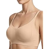 COMFELIE Smooth Seamless Minimizer Bras Non Padded Comfy Everyday Bra No Underwire Supportive Bralette
