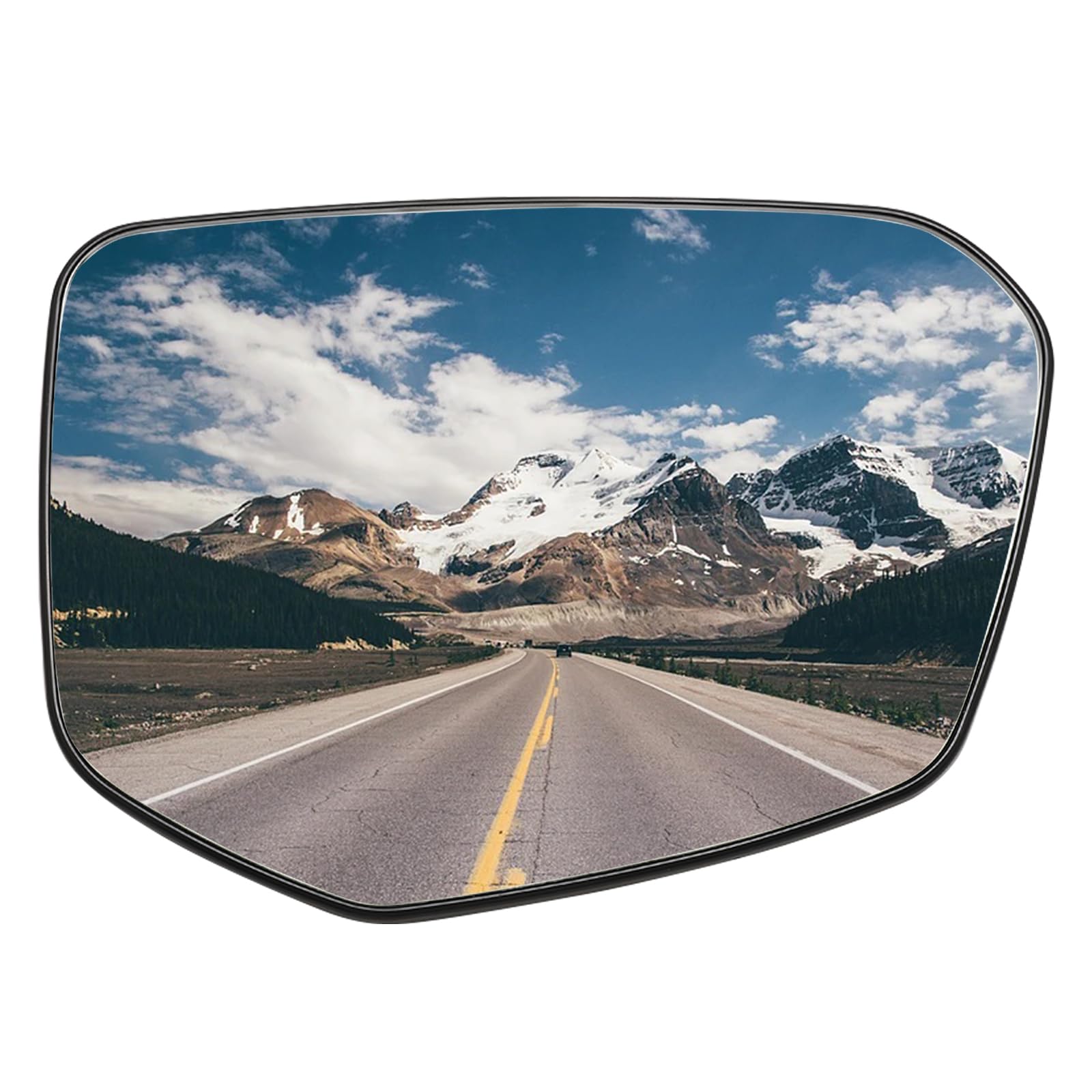 Photo 1 of LOIYLLEN Passenger Side Mirror Replacement for 2016-2021 Honda Civic, 2018-2022 Honda Envix, 2019-2022 Honda Crider - Right Side Mirror Glass, Rear View Mirrors Glass (76203-TEA-T01)