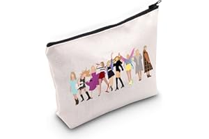 TOBGBE Album Inspired Gift Let Us enjoy Sing Song Makeup Bag Singer's Merchandise Music Lover Gift (Sing Happier Bag)