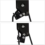 Relaxdays Bike Storage Ceiling Mount Lift 20kg Rope Garage Cellar Black view 7