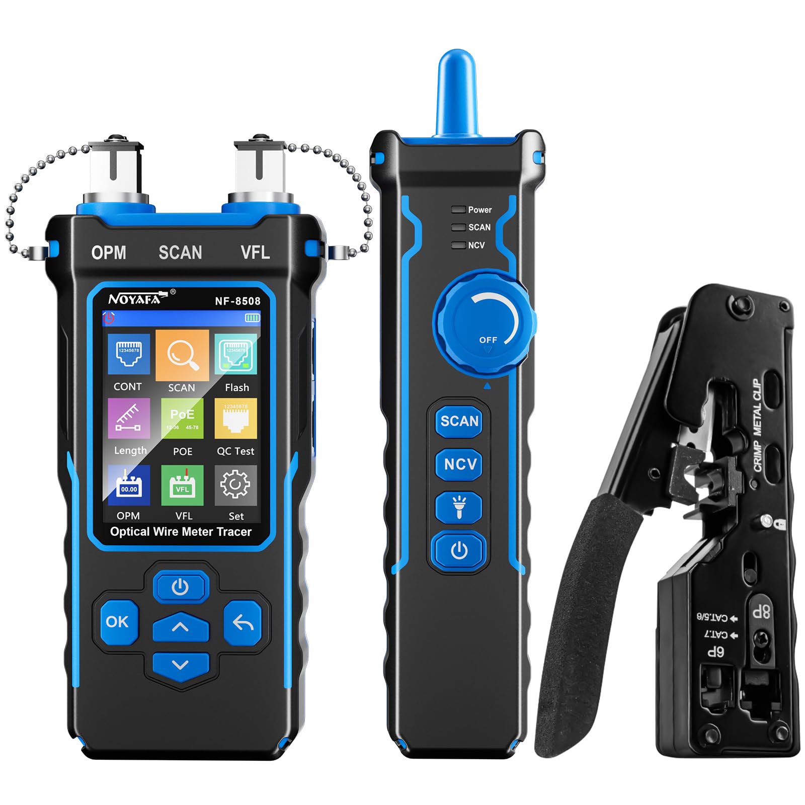 NOYAFA NF-8508 Network Cable Tester Kit with RJ45