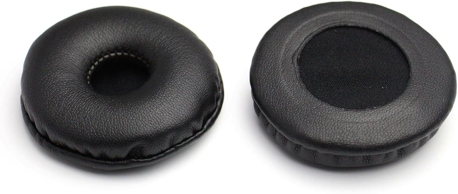 ShineCozy Premium Headphones Earpads Protein Leather Foam Ear Cushions,Headset Ear Pads Spare Replacement Parts (For Universal Size Diameter 55MM J-19) - Image 4