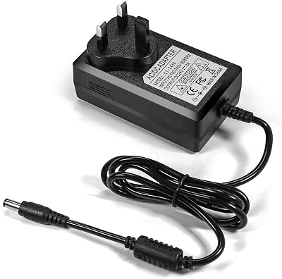 AveyLum 24V 3A Power Adapter 72W UK Plug 24V DC LED CCTV Router Supply