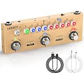 LEKATO Multi Effects Pedal for Acoustic Guitar, with IR Loading 9 AMP Models, Acoustic Multi Effects Processor, Bluetooth 5.0,Recording, Built-in Battery