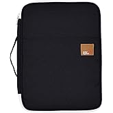 El-fmly Document A4 Bag Case Waterproof Organizer Portfolio Office Travel Zipper Multi-Function Pouch