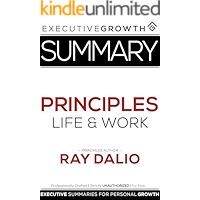 Summary: Principles – Life and Work by Ray Dalio book cover