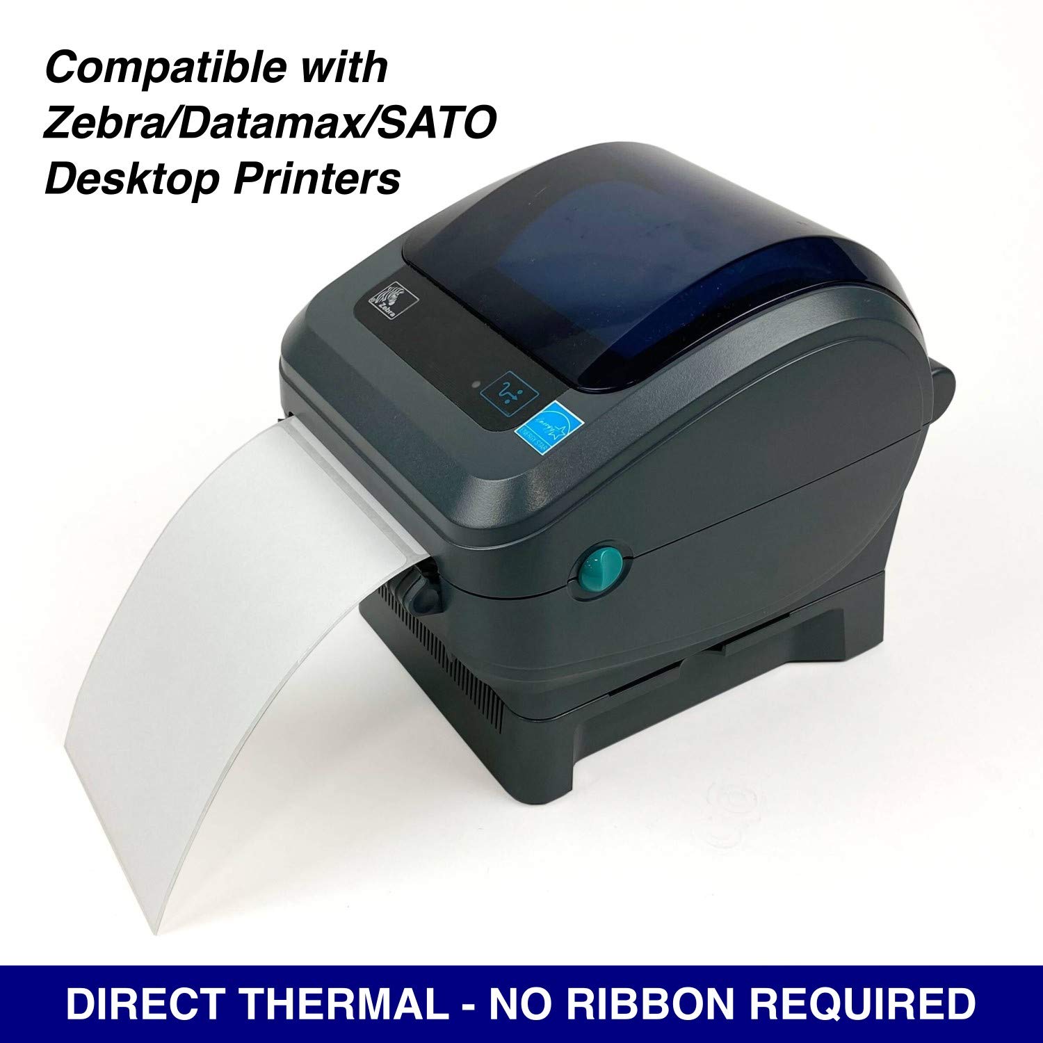 4x6 Direct Thermal Shipping Labels | 1, 800 Labels | 4 Rolls of 450 | 1 inch Core : Office Products