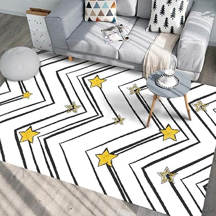 MYY Bedruckte Teppich Wohnzimmer Schlafzimmer Zuhause Bodenmatte