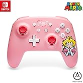 PowerA Wireless Controller for Nintendo Switch - Princess Peach Pink, Nintendo Switch - OLED Model, Nintendo Switch Lite, Gam
