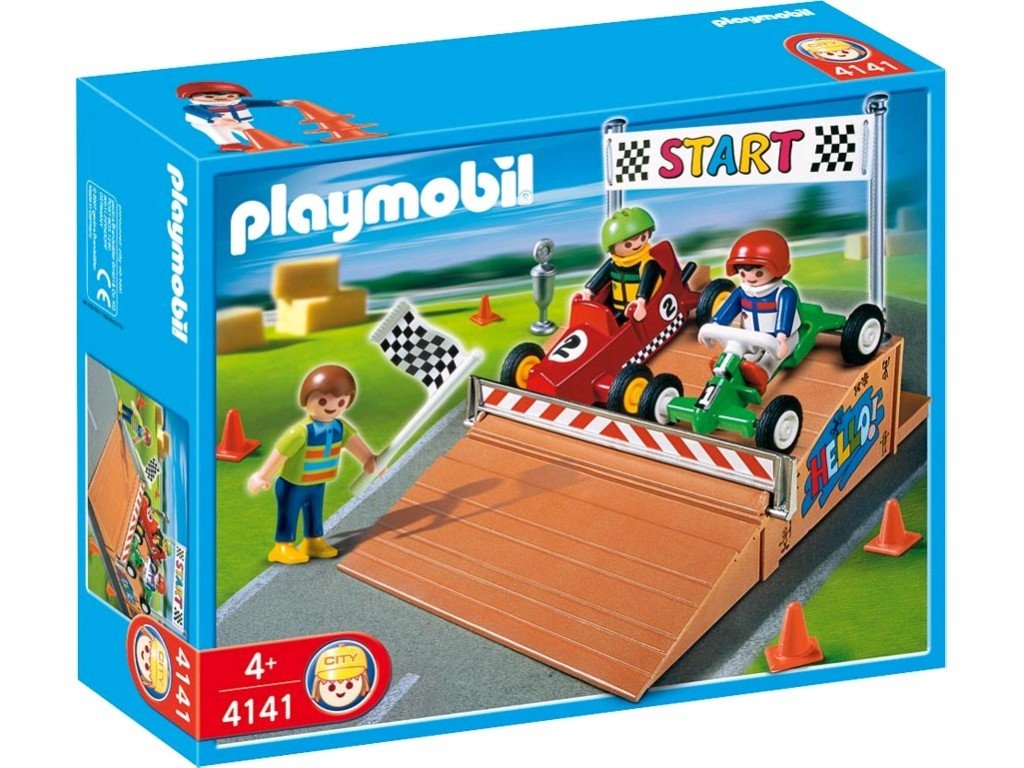 Playmobil - 4141 Go-Cart Race Compact Set